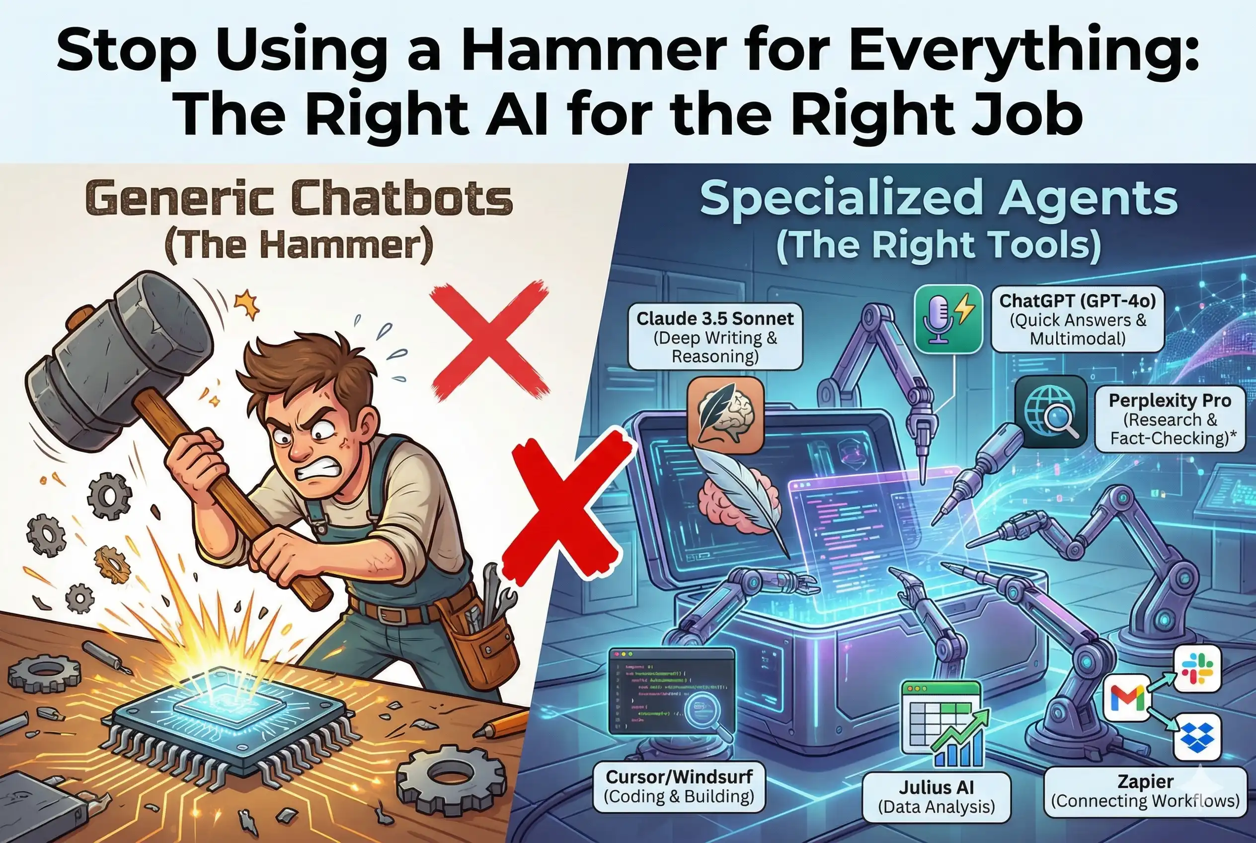 Stop Using a Hammer for Everything: The Right AI for the Right Job
